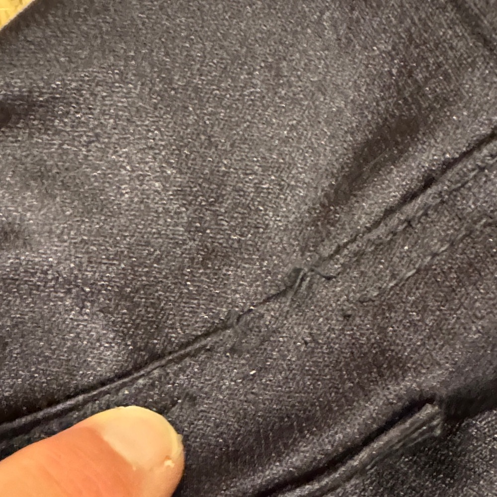Vintage Frederick's of Hollywood Women's Black Straight Leg Pants - Picture 13 of 14